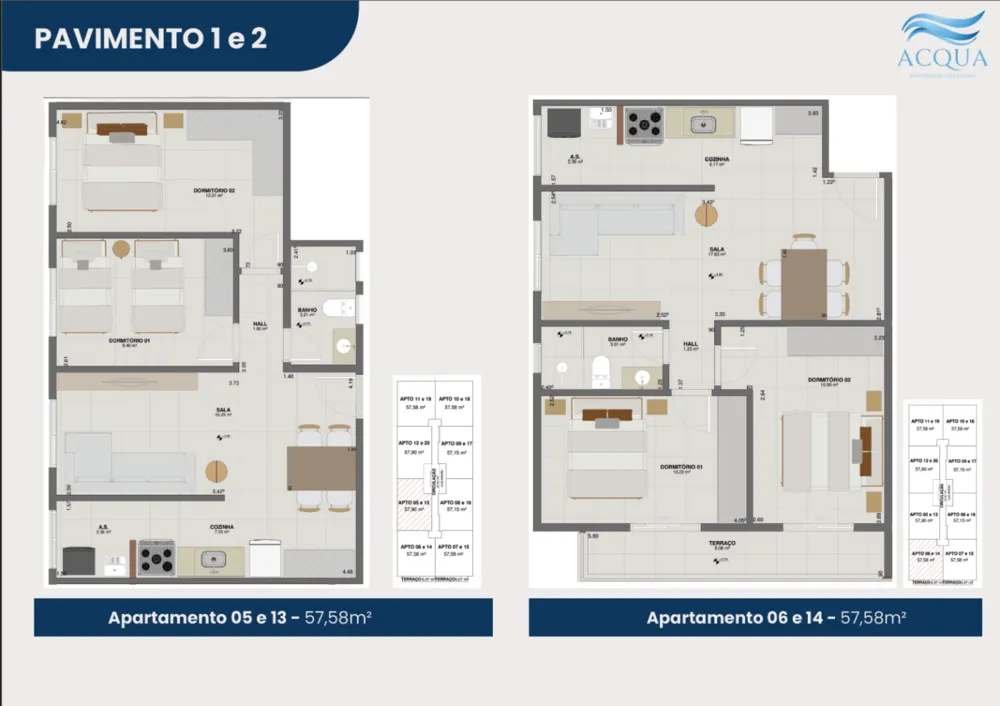 Apartamento, 2 quartos, 57 m² - Foto 13