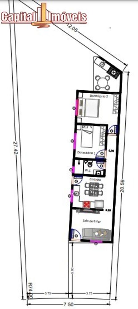 Casa, 3 quartos, 207 m² - Foto 11