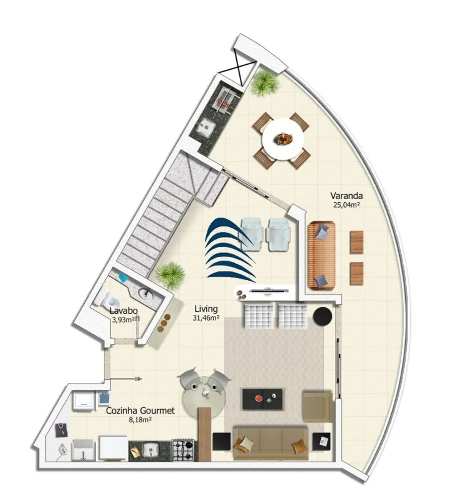 Apartamento, 1 quarto, 103 m² - Foto 10