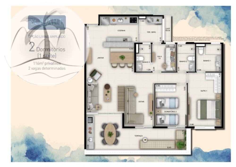 Apartamento, 3 quartos, 113 m² - Foto 9