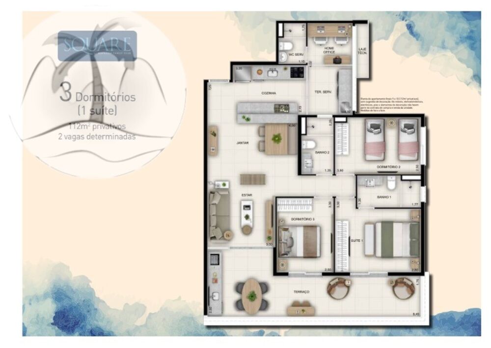 Apartamento, 3 quartos, 113 m² - Foto 8