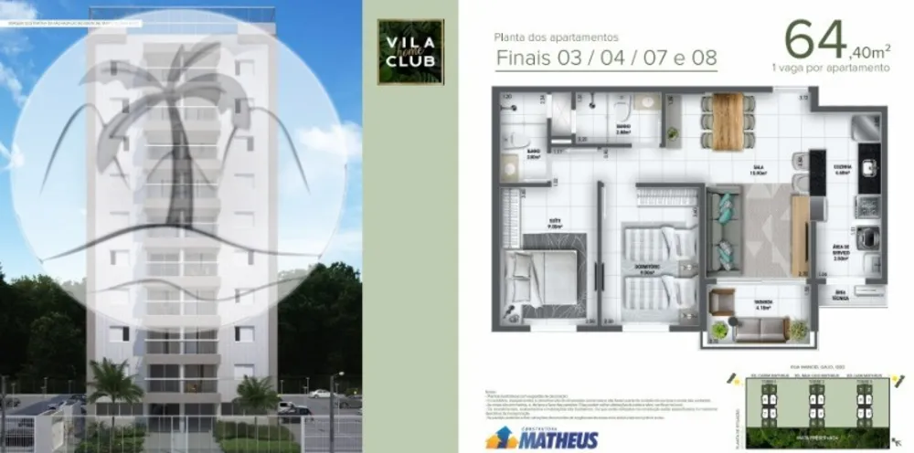 Apartamento, 2 quartos, 64 m² - Foto 12
