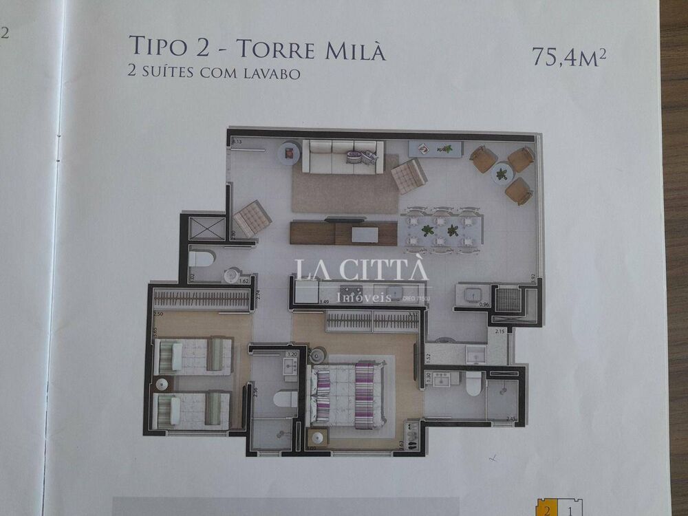 Apartamento, 2 quartos, 75 m² - Foto 8