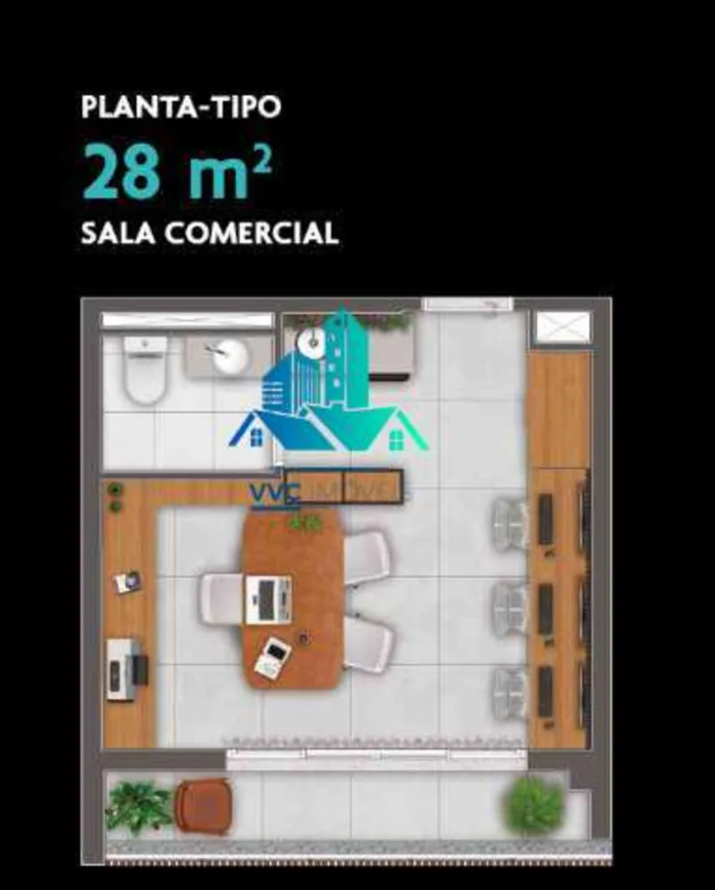 Sala-Conjunto, 38 m² - Foto 3
