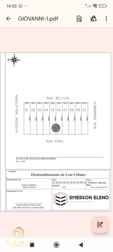 Terreno, 720 m² - Foto 2