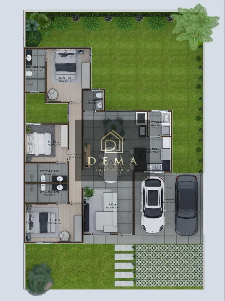 Casa, 3 quartos, 166 m² - Foto 7