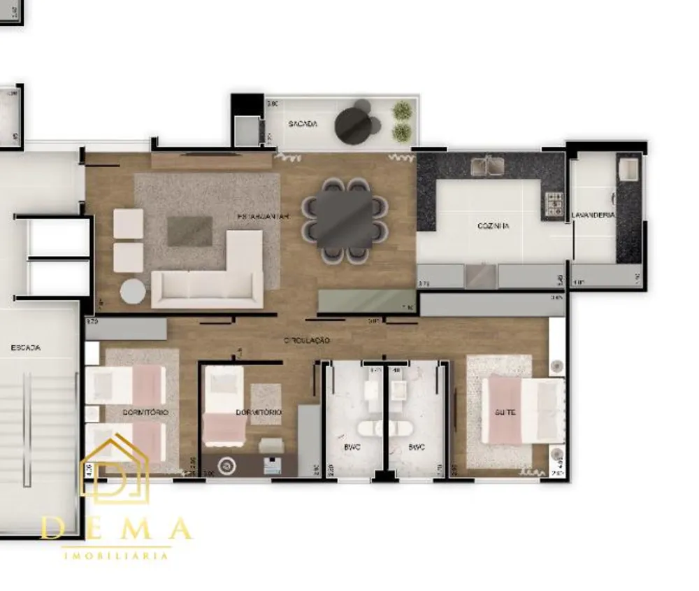 Apartamento, 2 quartos, 192 m² - Foto 8