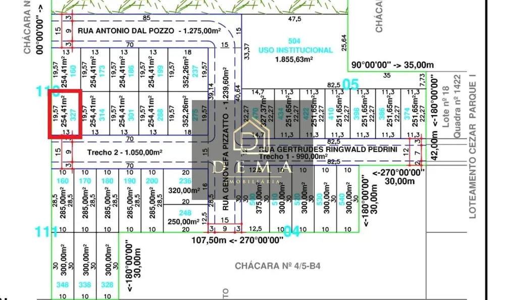 Terreno, 254 m² - Foto 1