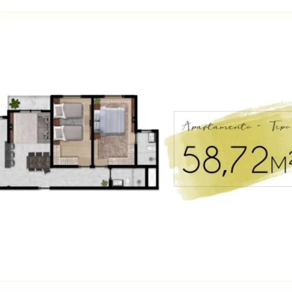 Apartamento, 2 quartos, 58 m² - Foto 20