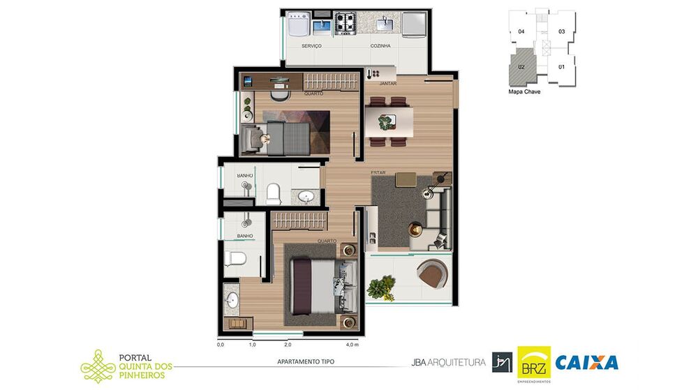 Apartamento, 2 quartos, 55 m² - Foto 10