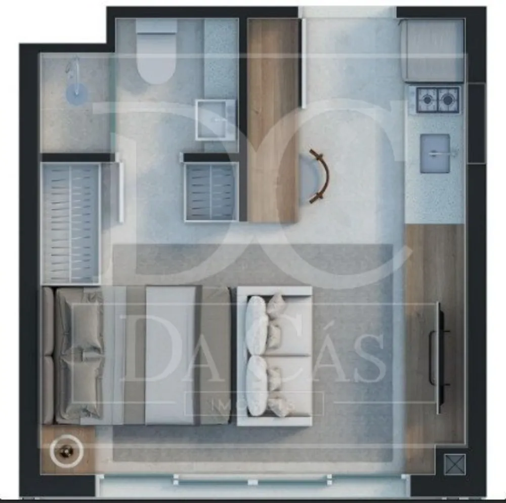 Loft, 17 m² - Foto 2