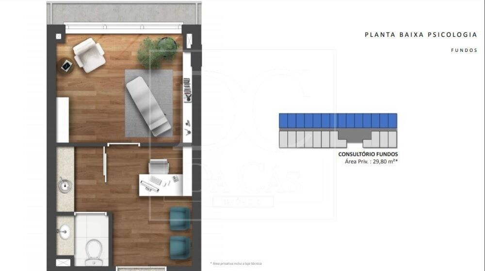 Sala-Conjunto, 29 m² - Foto 5