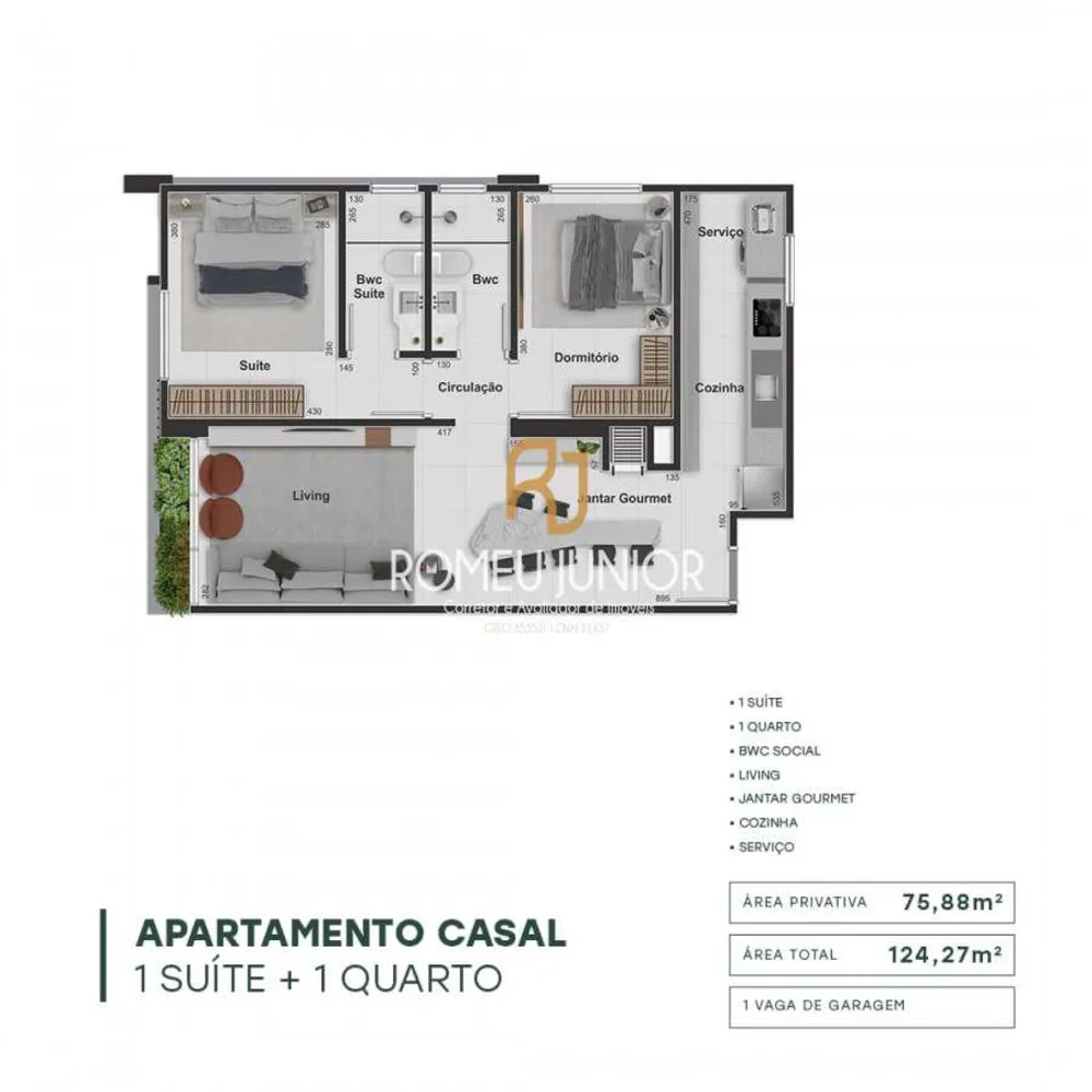 Apartamento, 3 quartos, 204 m² - Foto 19