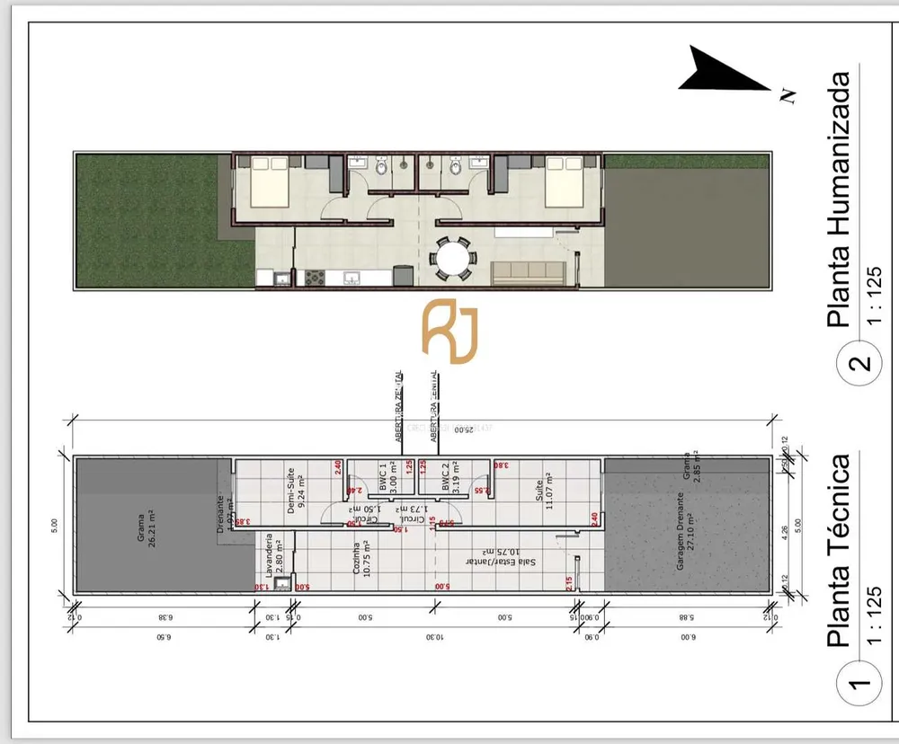 Casa, 2 quartos, 62 m² - Foto 10