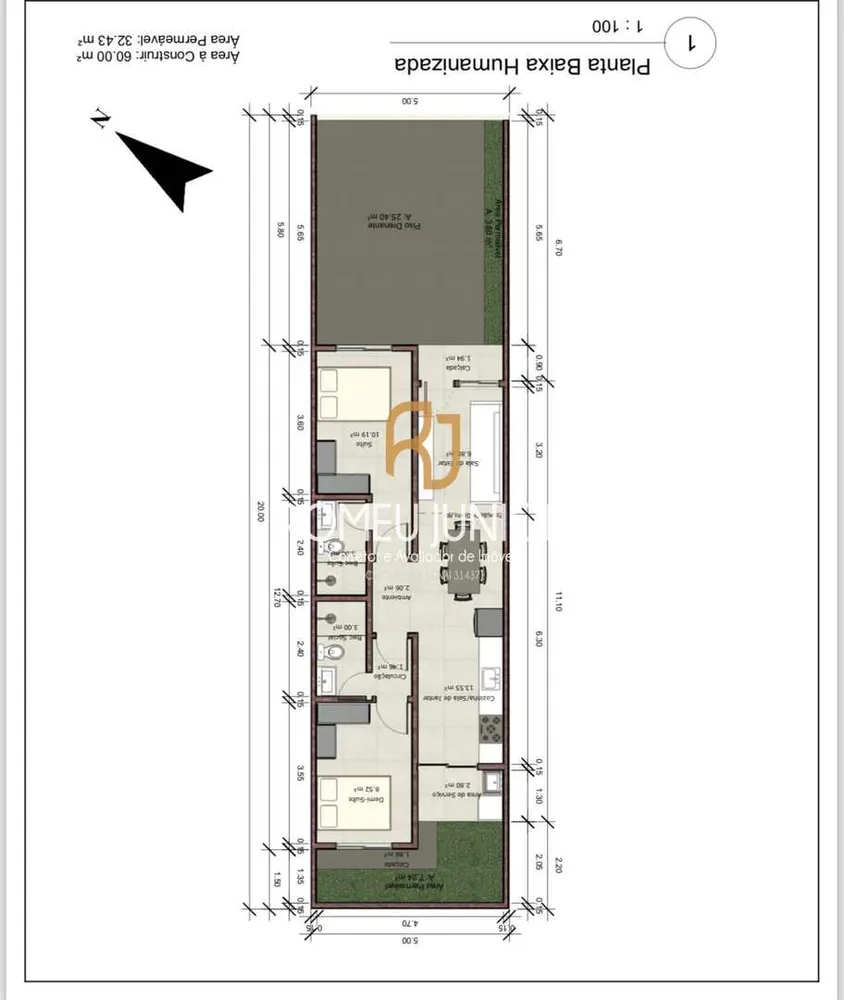 Casa, 2 quartos, 60 m² - Foto 11