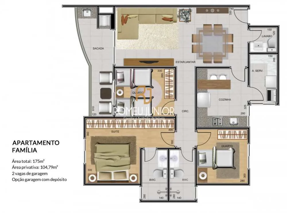 Apartamento, 3 quartos, 104 m² - Foto 12