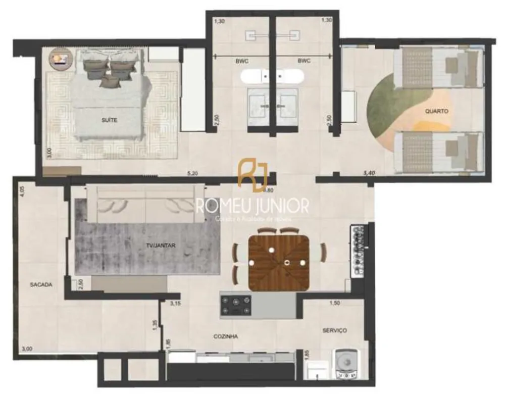 Apartamento, 2 quartos, 73 m² - Foto 13