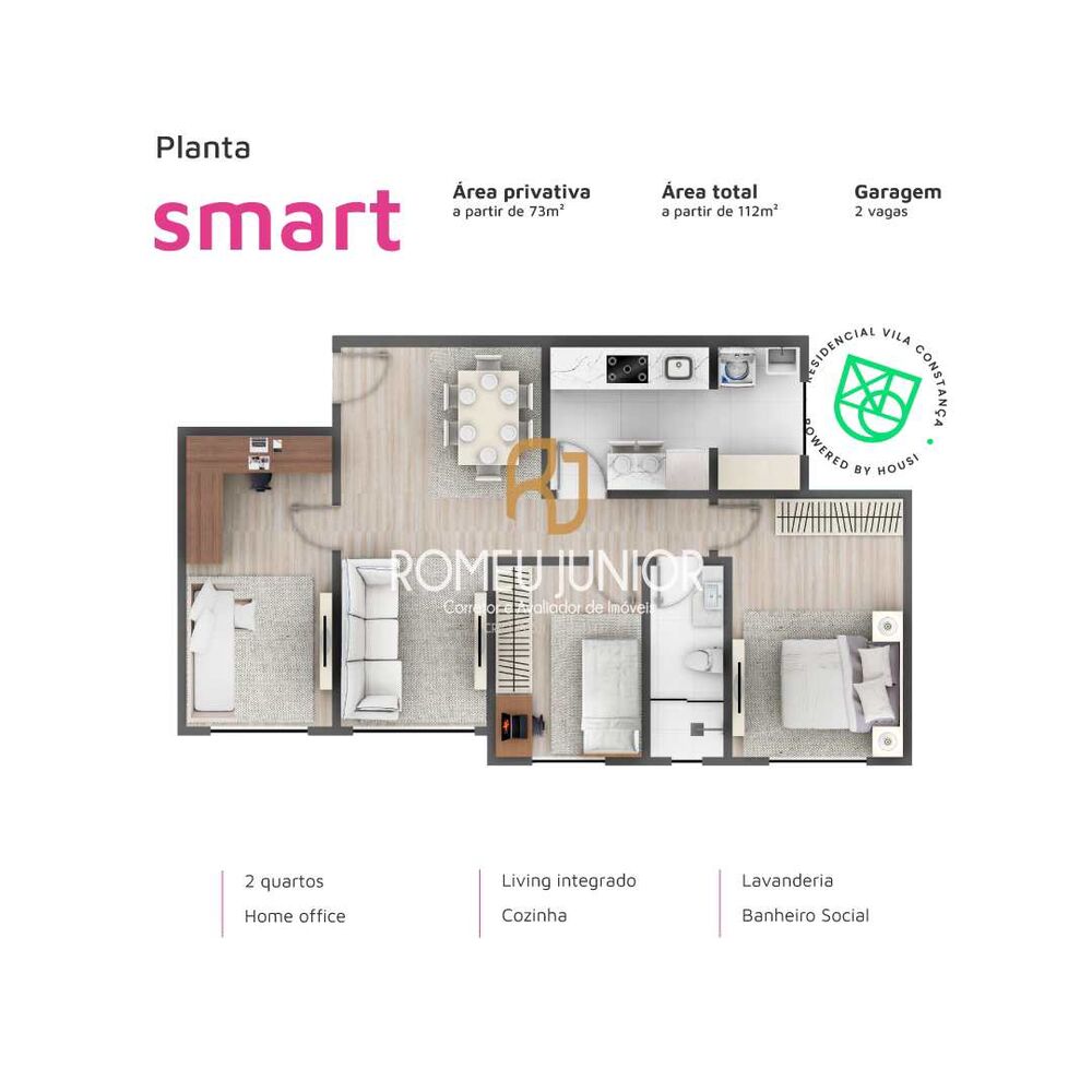 Apartamento, 2 quartos, 61 m² - Foto 16