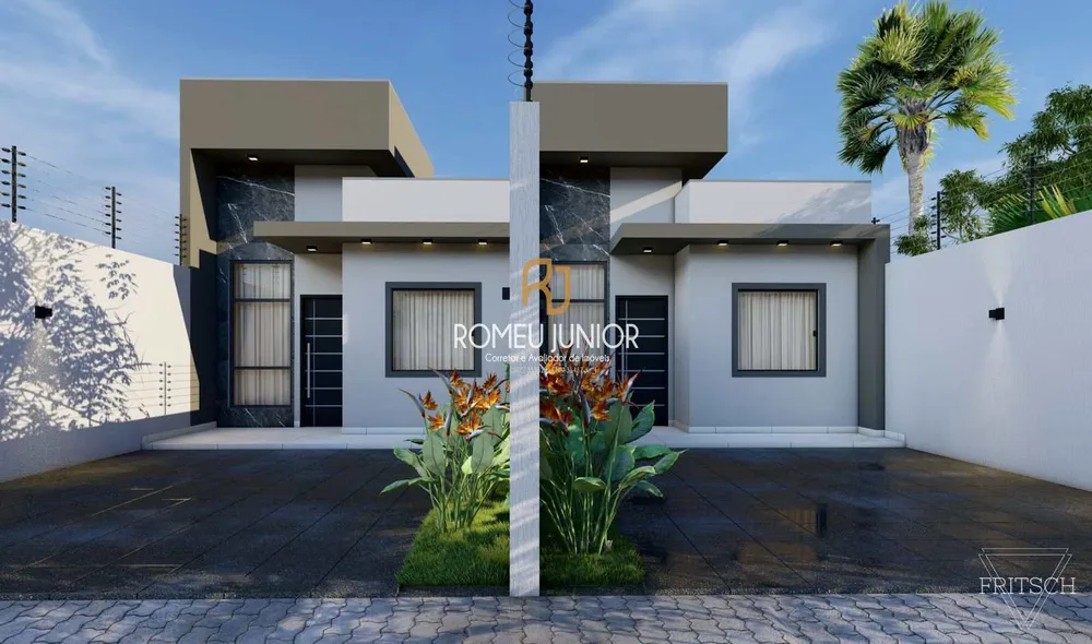 Casa, 3 quartos, 74 m² - Foto 1