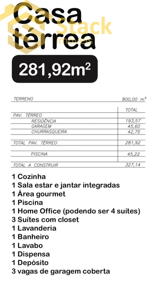 Casa, 4 quartos, 281 m² - Foto 2