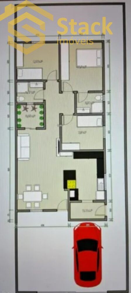 Casa, 3 quartos - Foto 4