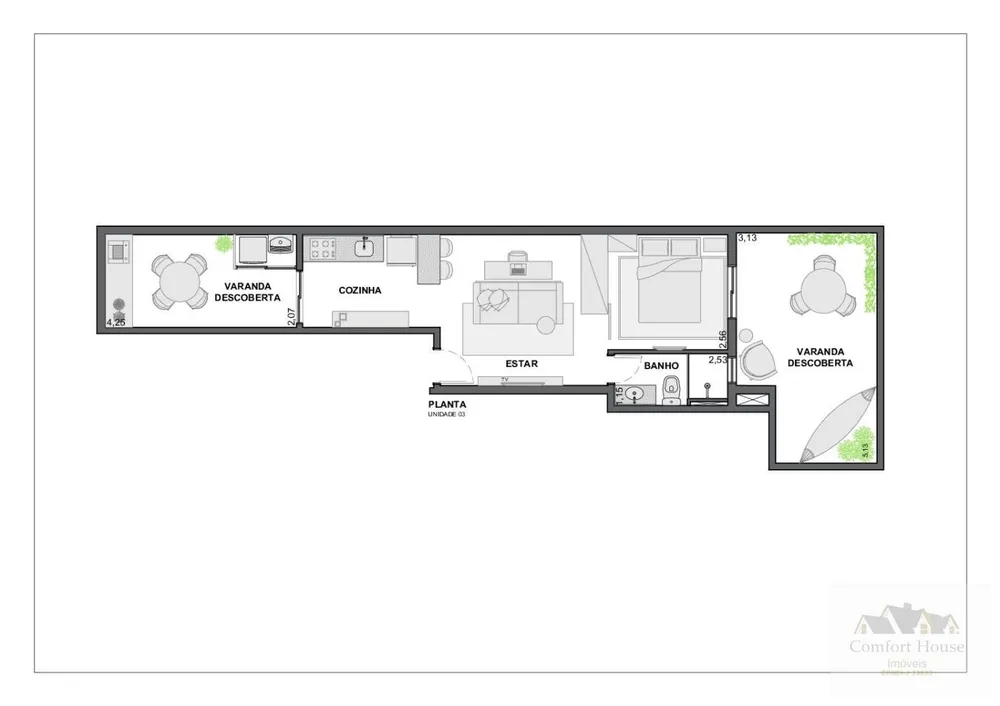 Apartamento, 1 quarto, 37 m² - Foto 4