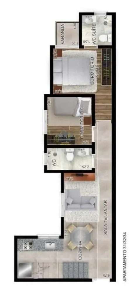 Cobertura, 2 quartos, 91 m² - Foto 10