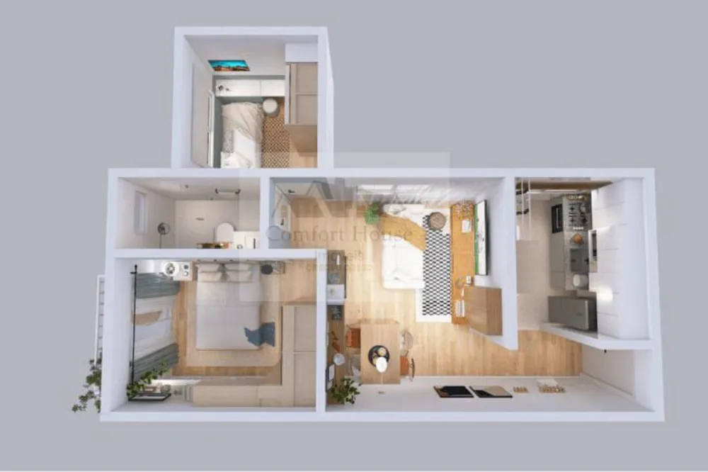 Apartamento, 2 quartos, 48 m² - Foto 2
