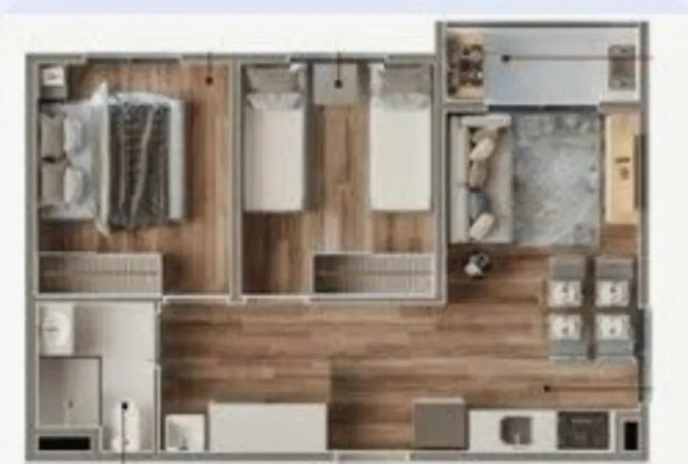 Casa, 2 quartos, 40 m² - Foto 12
