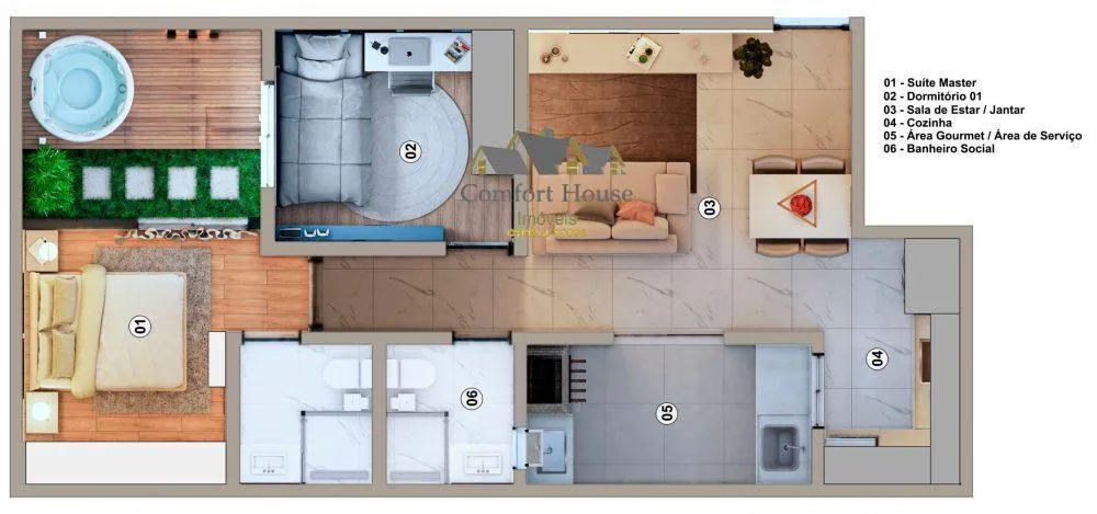 Apartamento, 2 quartos, 73 m² - Foto 8