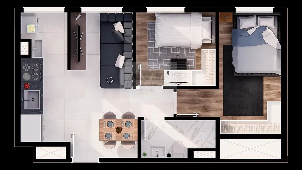 Apartamento, 2 quartos, 40 m² - Foto 13