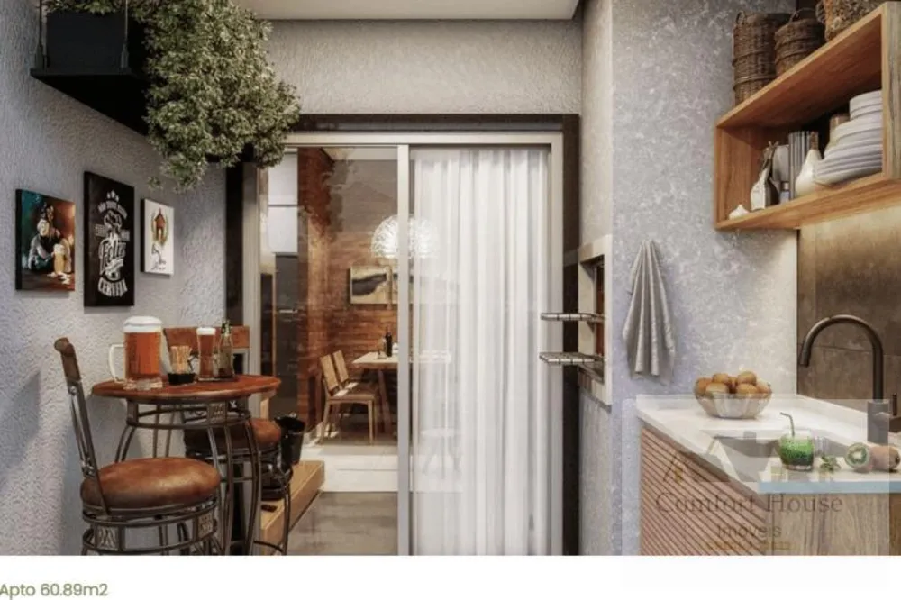 Apartamento, 2 quartos, 61 m² - Foto 2