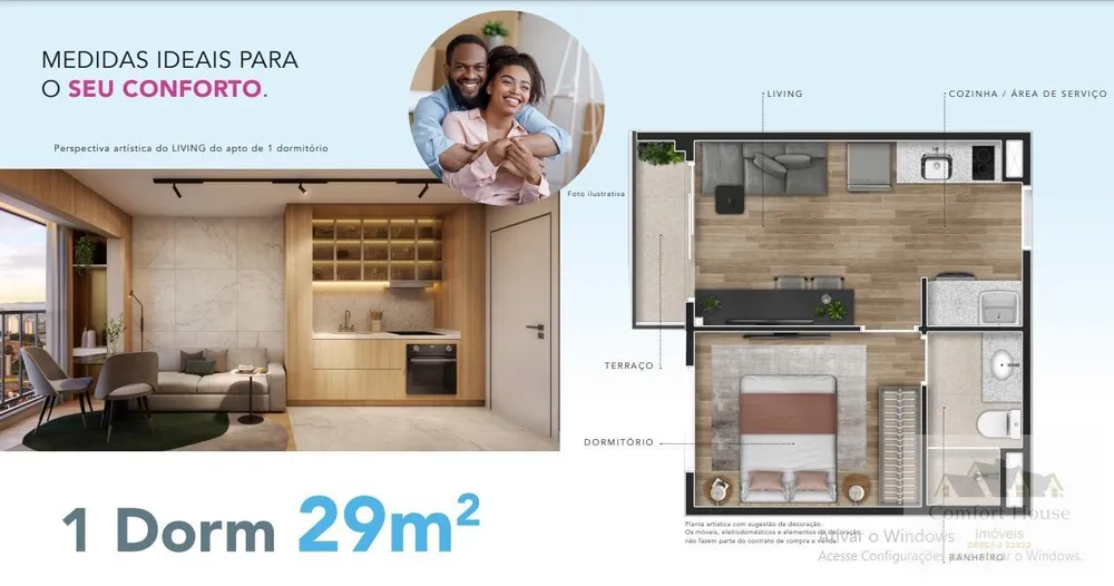 Casa, 1 quarto, 29 m² - Foto 15