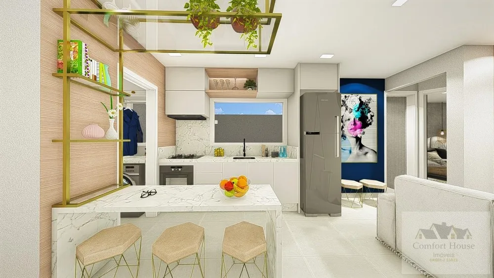 Casa, 2 quartos, 42 m² - Foto 2