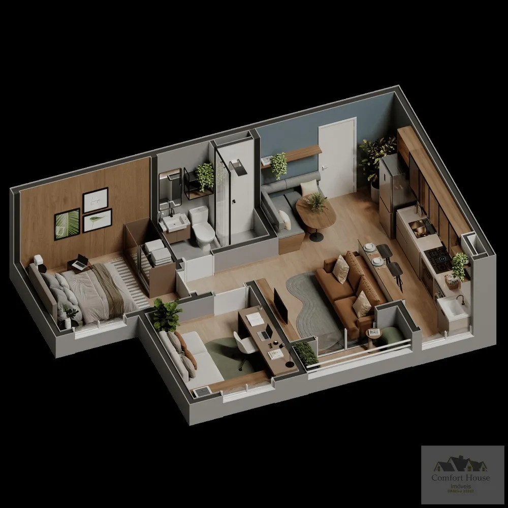 Casa, 2 quartos, 43 m² - Foto 15