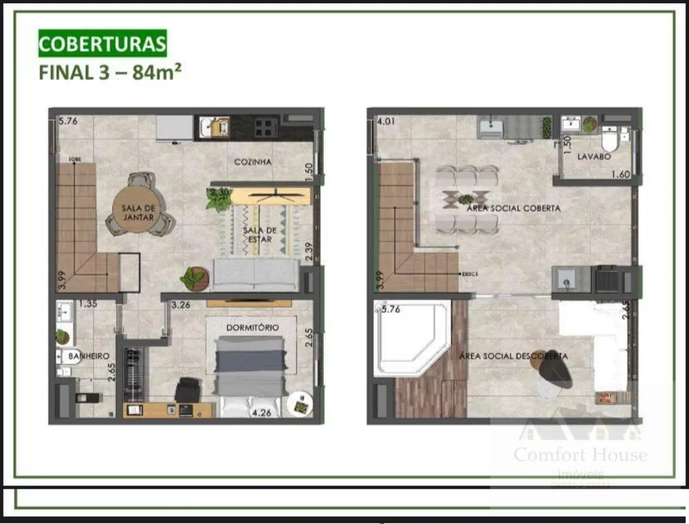 Apartamento, 1 quarto, 42 m² - Foto 14