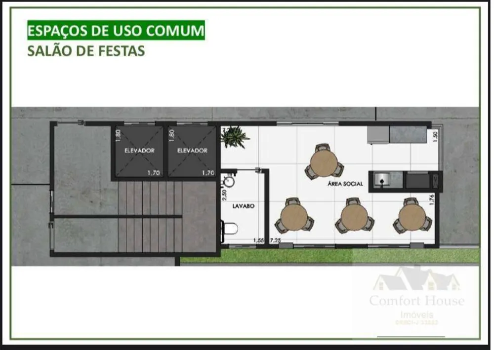Apartamento, 1 quarto, 42 m² - Foto 9