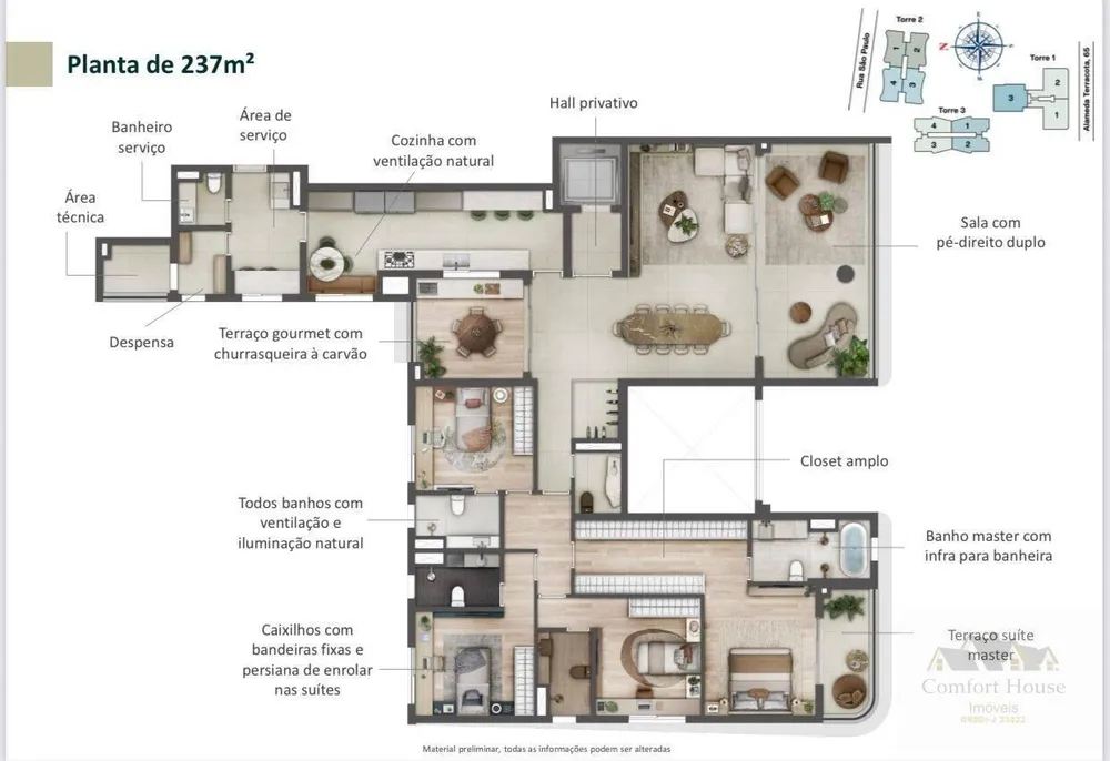 Apartamento, 3 quartos, 125 m² - Foto 14