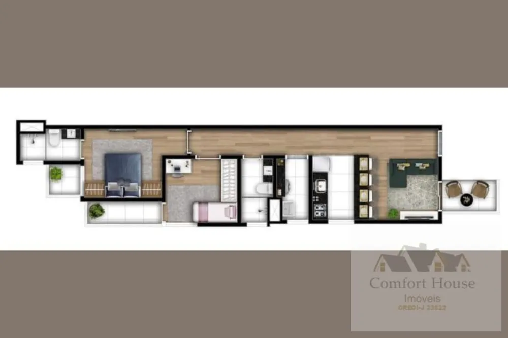 Apartamento, 2 quartos, 51 m² - Foto 6
