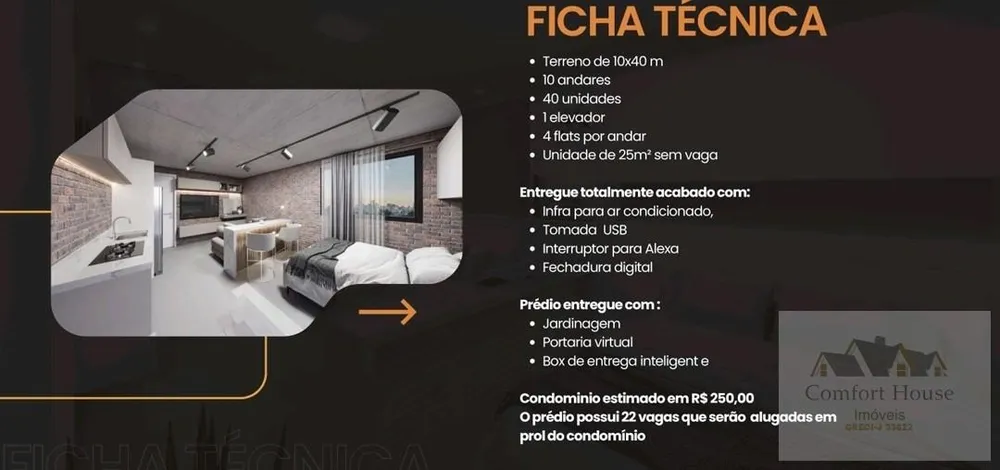 Apartamento, 1 quarto, 25 m² - Foto 6