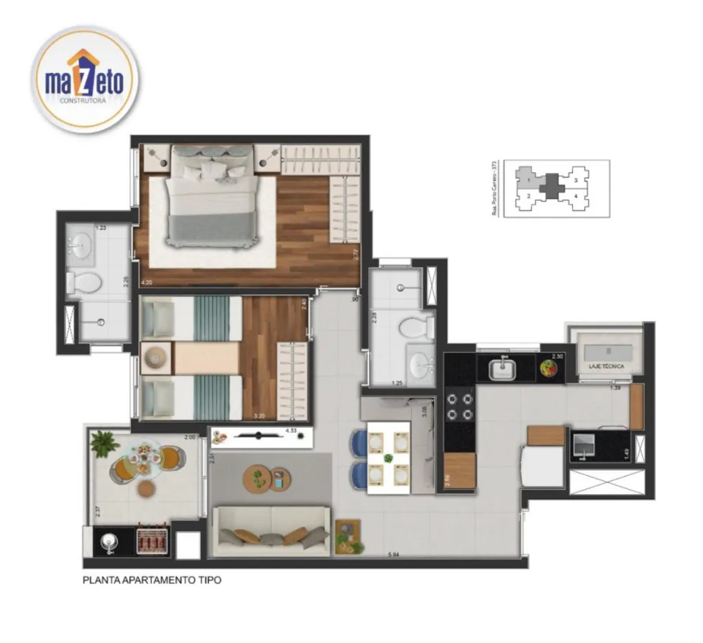 Apartamento, 2 quartos, 64 m² - Foto 15
