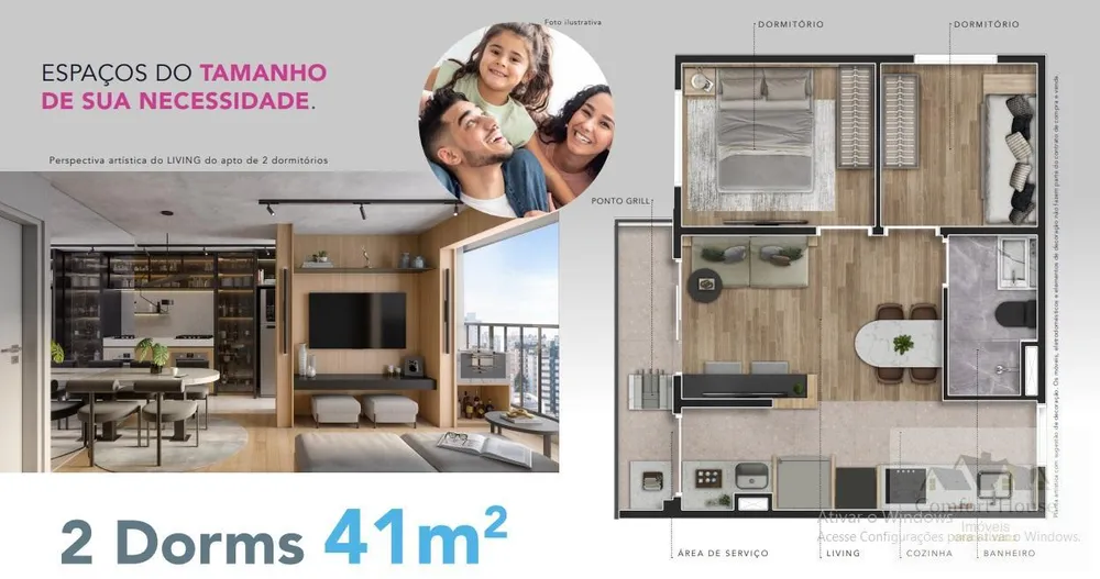 Apartamento, 2 quartos, 41 m² - Foto 14