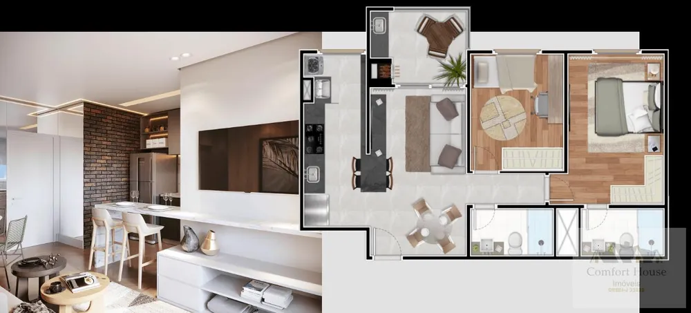 Apartamento, 2 quartos, 68 m² - Foto 12
