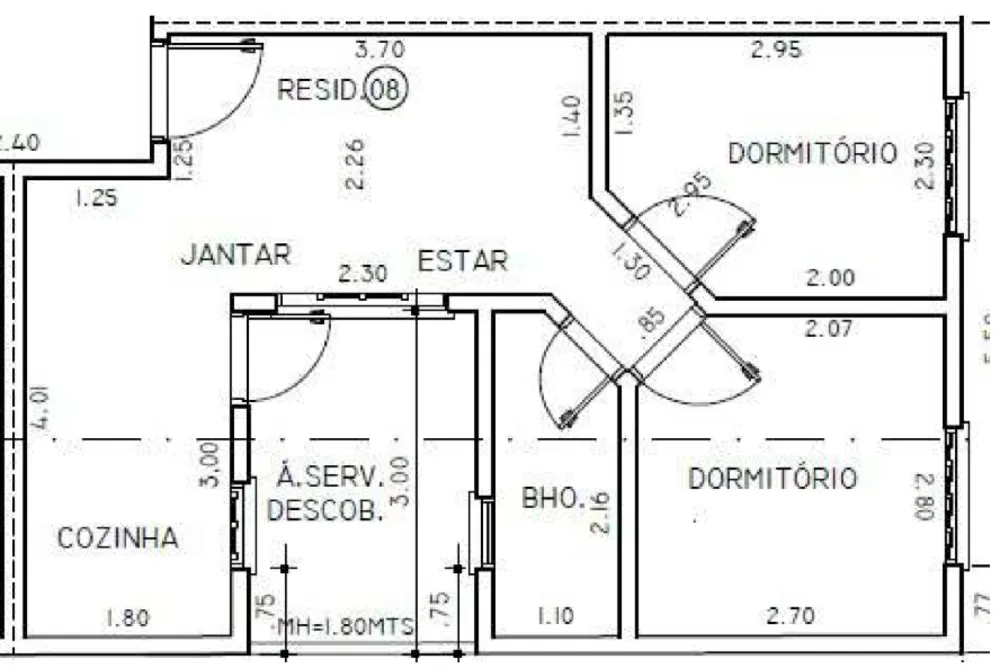 Apartamento, 2 quartos, 40 m² - Foto 10