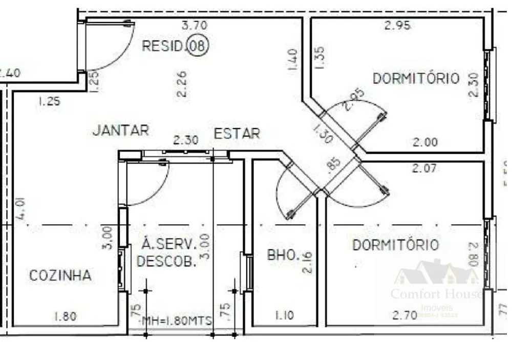 Apartamento, 2 quartos, 40 m² - Foto 15