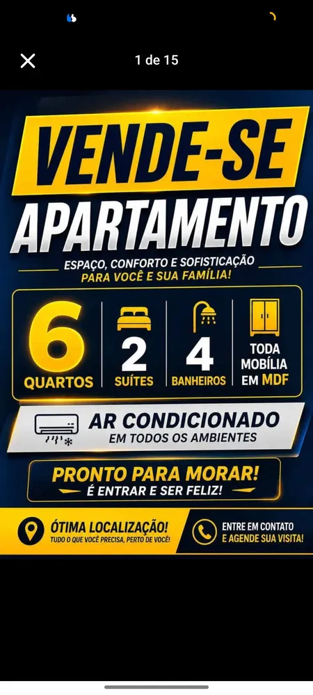 Apartamento, 6 quartos, 52 m² - Foto 1