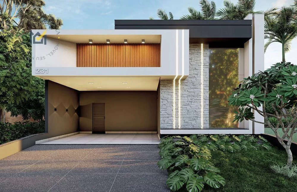 Casa de Condomínio, 3 quartos - Foto 1