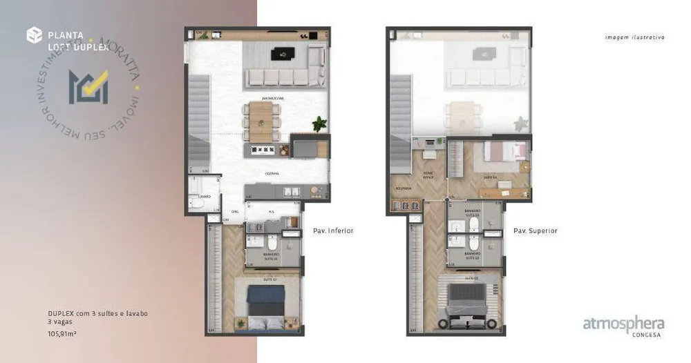 Apartamento, 3 quartos, 89 m² - Foto 4