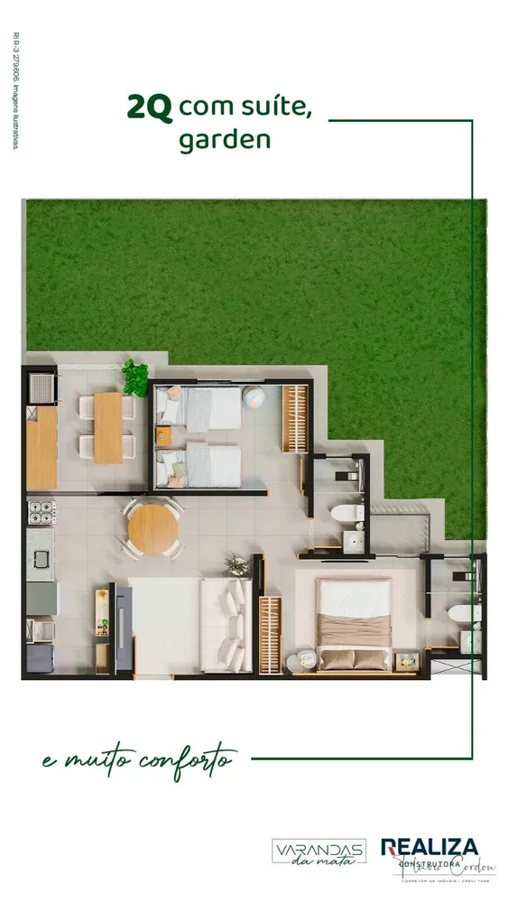 Apartamento, 2 quartos, 55 m² - Foto 9
