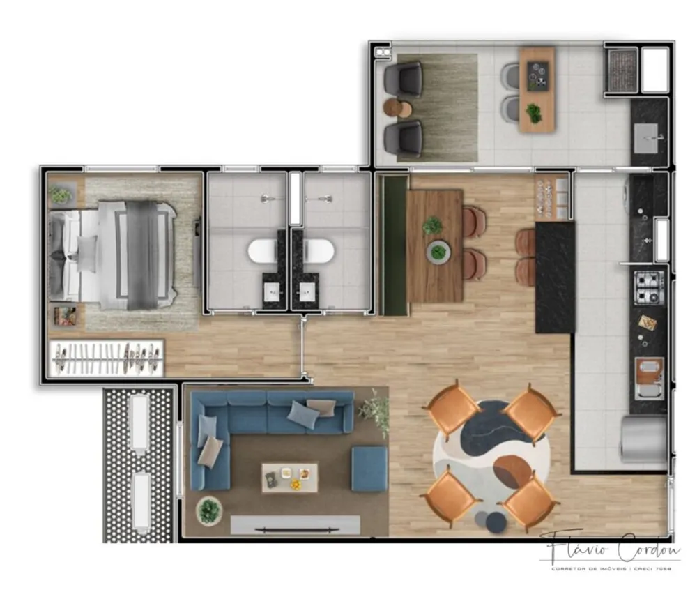 Apartamento, 2 quartos, 65 m² - Foto 11